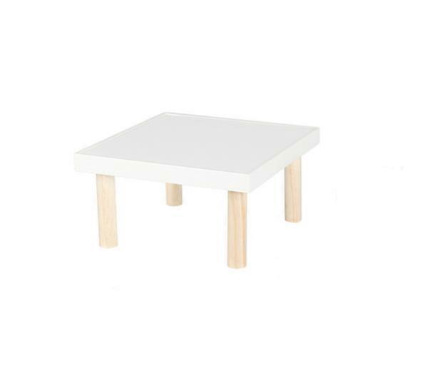 Tables Desktop Flower Stand, Succulent Shelf, Desktop Shelf, Solid Wood Small Shelf, Windowsill Storage Wooden Shelf (Square Width 20*20*10.7cm)