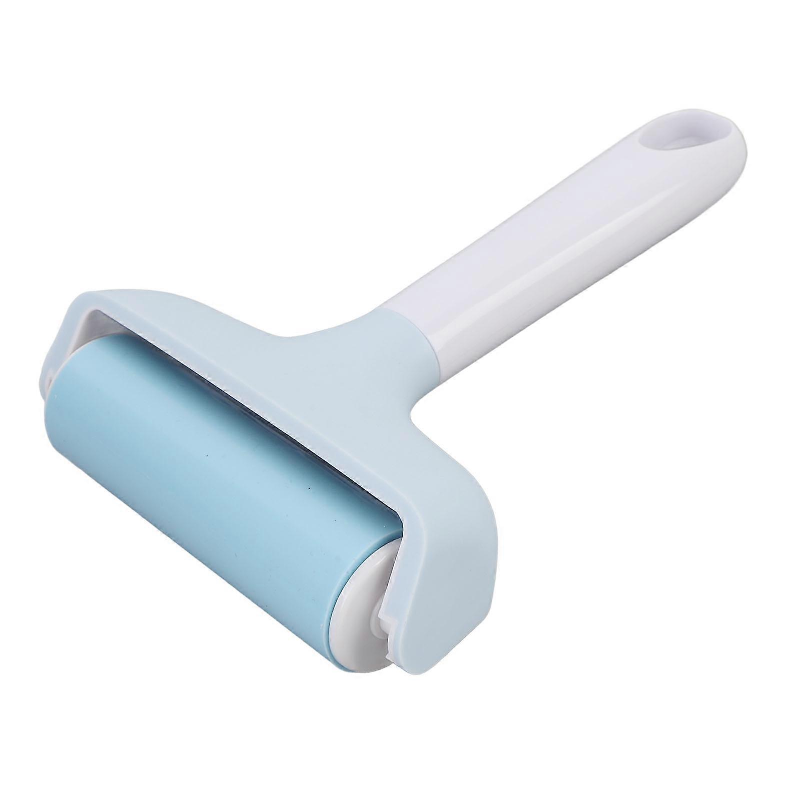 Rubber Roller Sky Blue Multi Purpose Roller for Art Crafts Printmaking Gluing Application