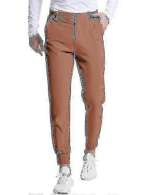 Golf Joggers for Men - Breathable 4-Way Stretch Fabric with Multiple Pockets