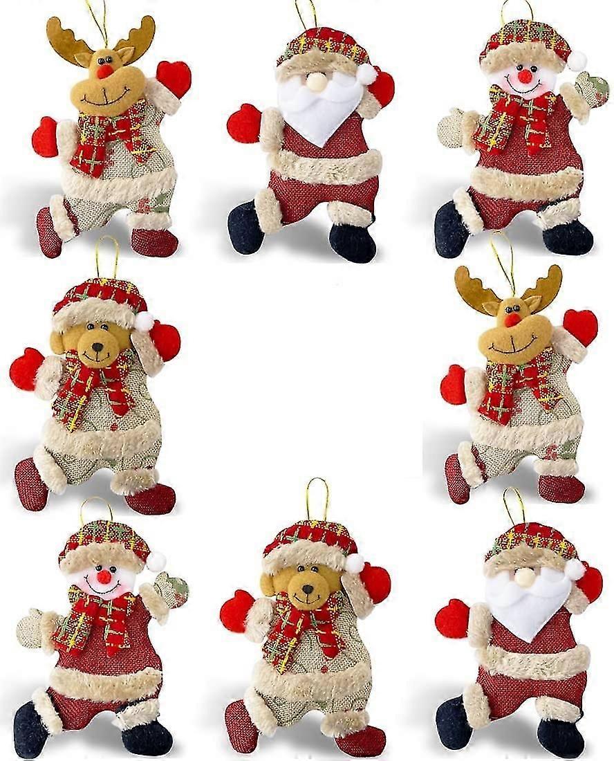 Dancing Christmas Tree Ornaments Set