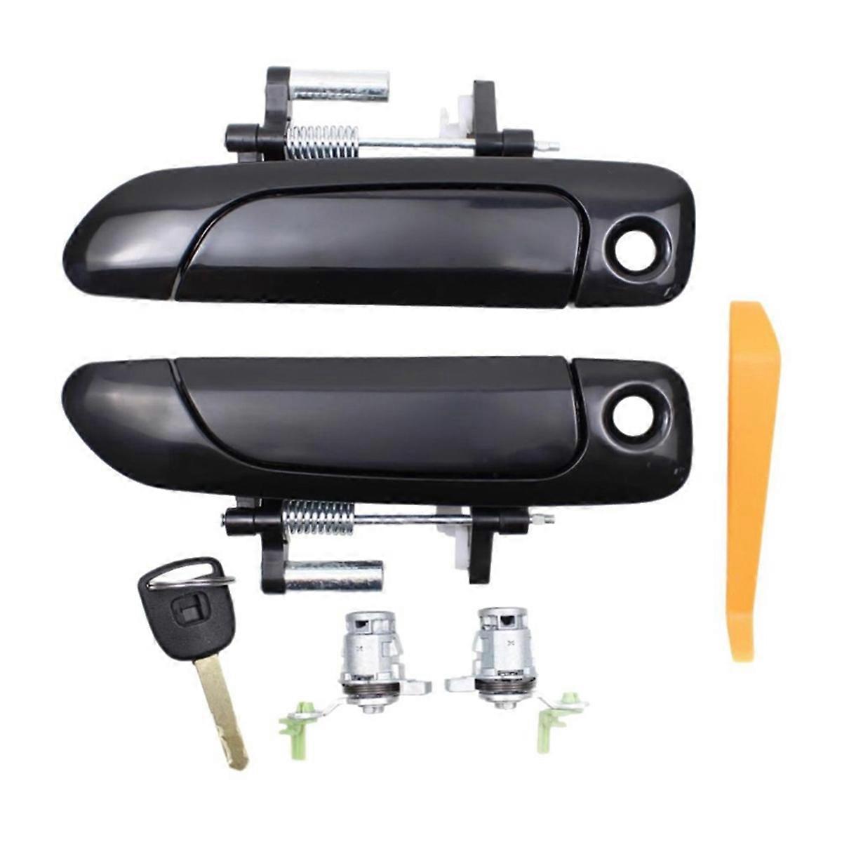 Exterior Door Handle Set Front Driver & Passenger Side 72140-S5D-A02 72180-S5A-003 72140-S5A-003 fo