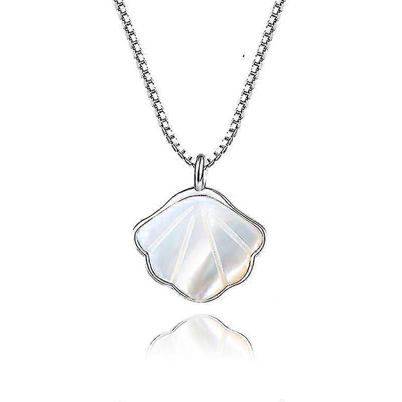 S925 Sterling Silver Shell Design Necklace