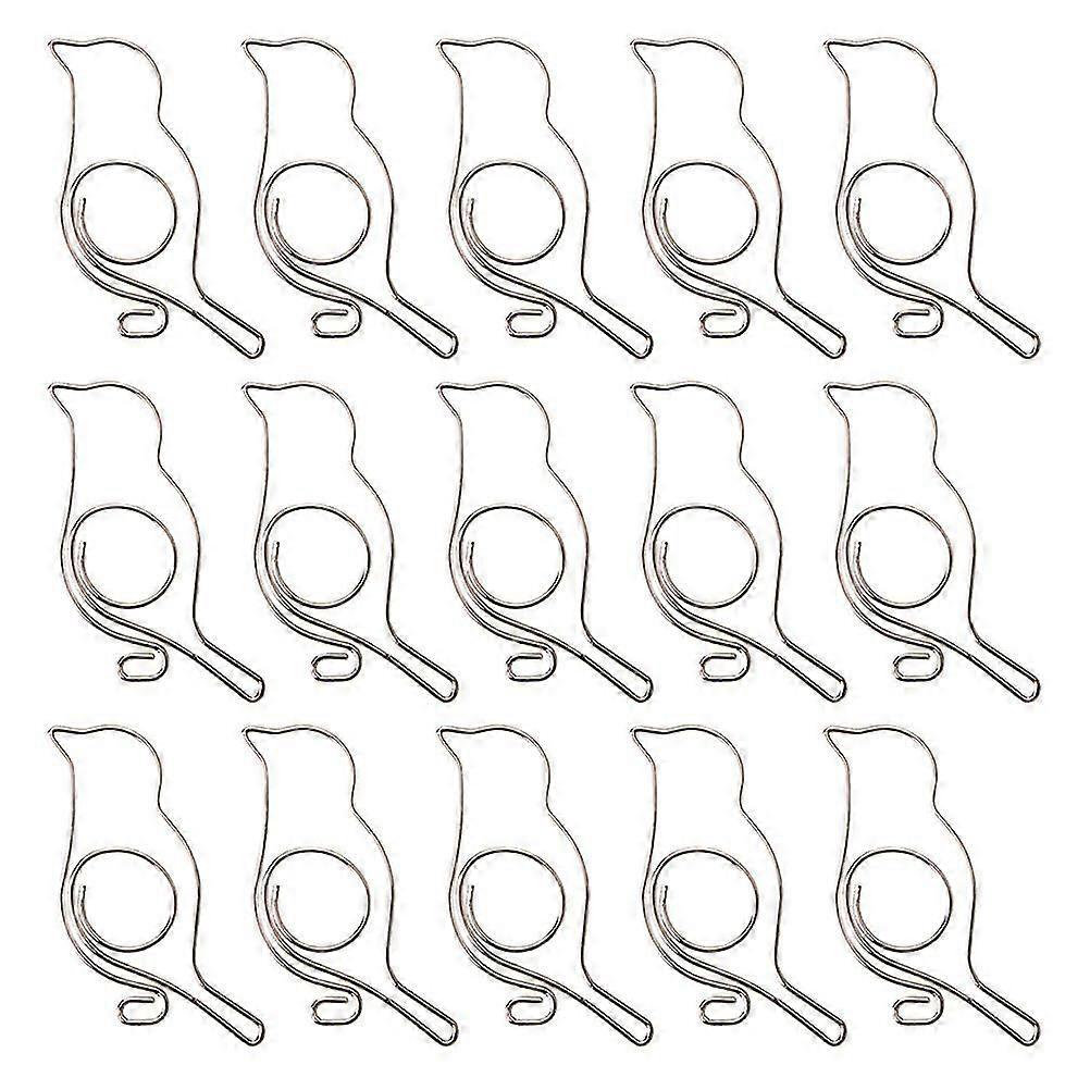 20 stuks map binder push-pins metalen klemmen houder staaldraad paperclip ticket klemmen