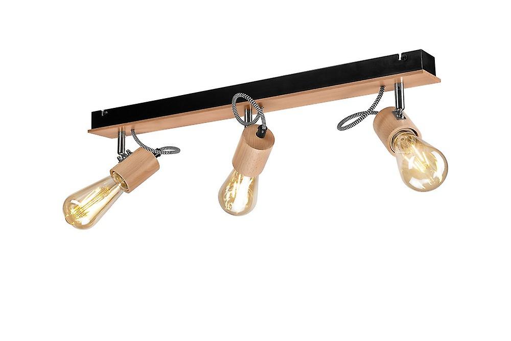 Gustavo Spotlight Bar Black, 3x E27