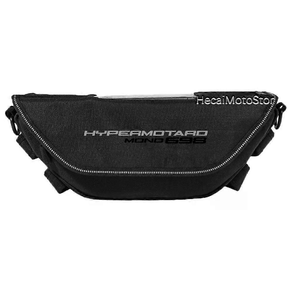 For Ducati Hypermotard mono 698 Motorcycle accessory Waterproof And Dustproof Handlebar Storage Bag  navigation bag-L