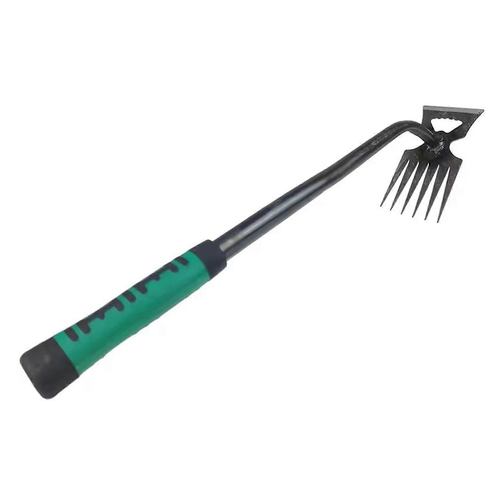 Gardening Hand Weeding Trowel Metal Weeder Tool for Gardening with Ergonomic Handle Manual Weeding Pullers Digging
