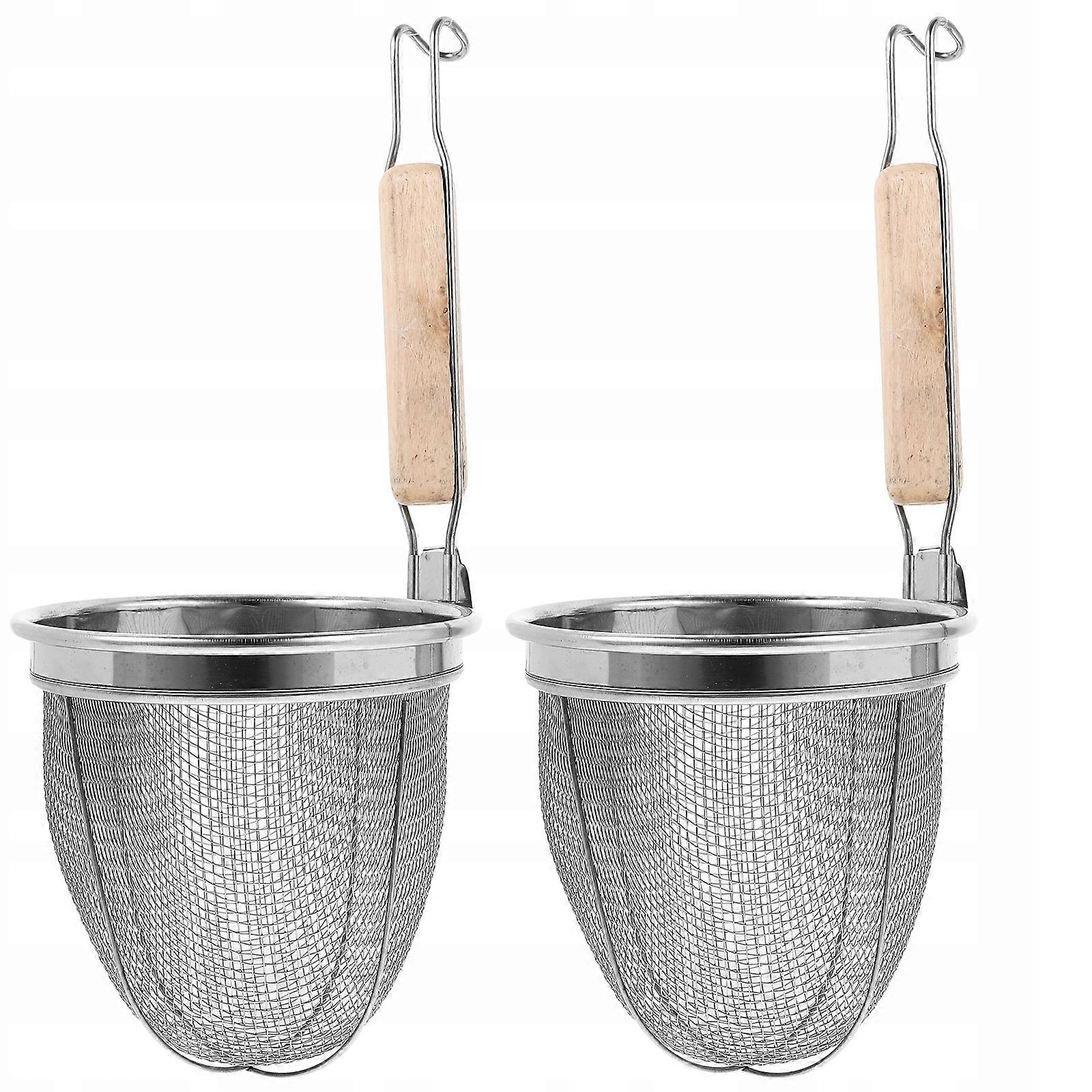 Korbnetz mit Nudelsieb