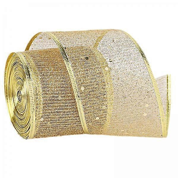 3x Kerst Lint Xmas Lint Satijn Lint Draadrand Lint voor Taart