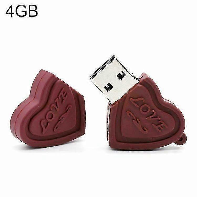 4GB Dual Hearts Style U Disk
