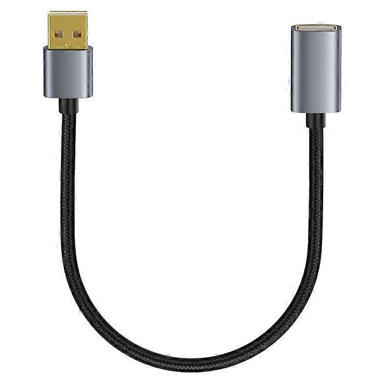 USB Extension Cable 0.3m USB 2.0 Type A Male to Female Extender Cord for Printer, Keyboard, Mouse, Flash Drive