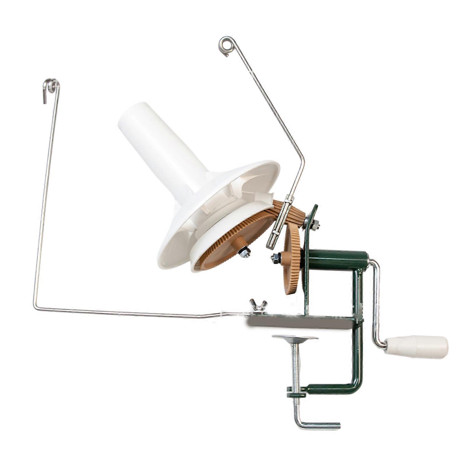 Manual Yarn Ball Winder, Support 7 to 8.8 oz of Yarn Fiber Wool String, Large Metal Yarn/Fiber/Wool/String Ball Winder