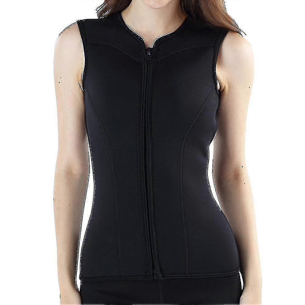 الجبهة بسحاب من النيوبرين بلا أكمام سترة غوص نسائية بسماكة 3 مم