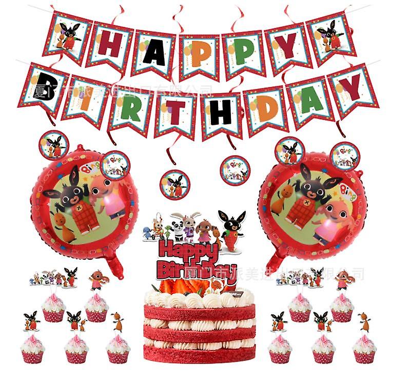 Bing Bunny Kids Party Balloon Bow 