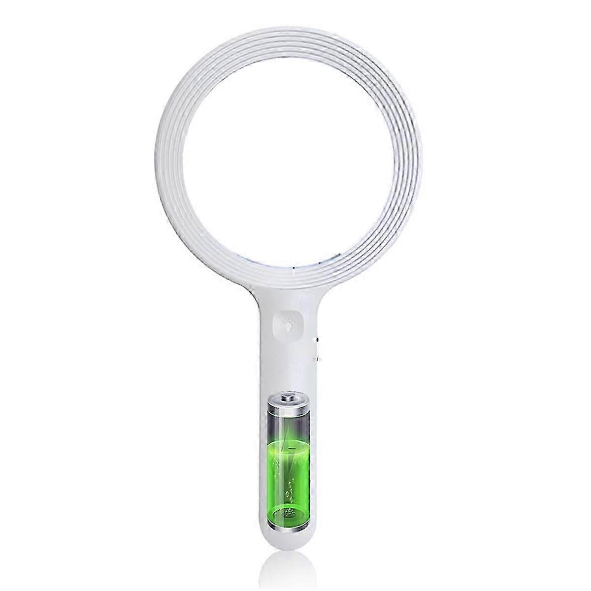 Magnifying Glass Light - 12 LED Handheld Reading 3 Lighting Modes,