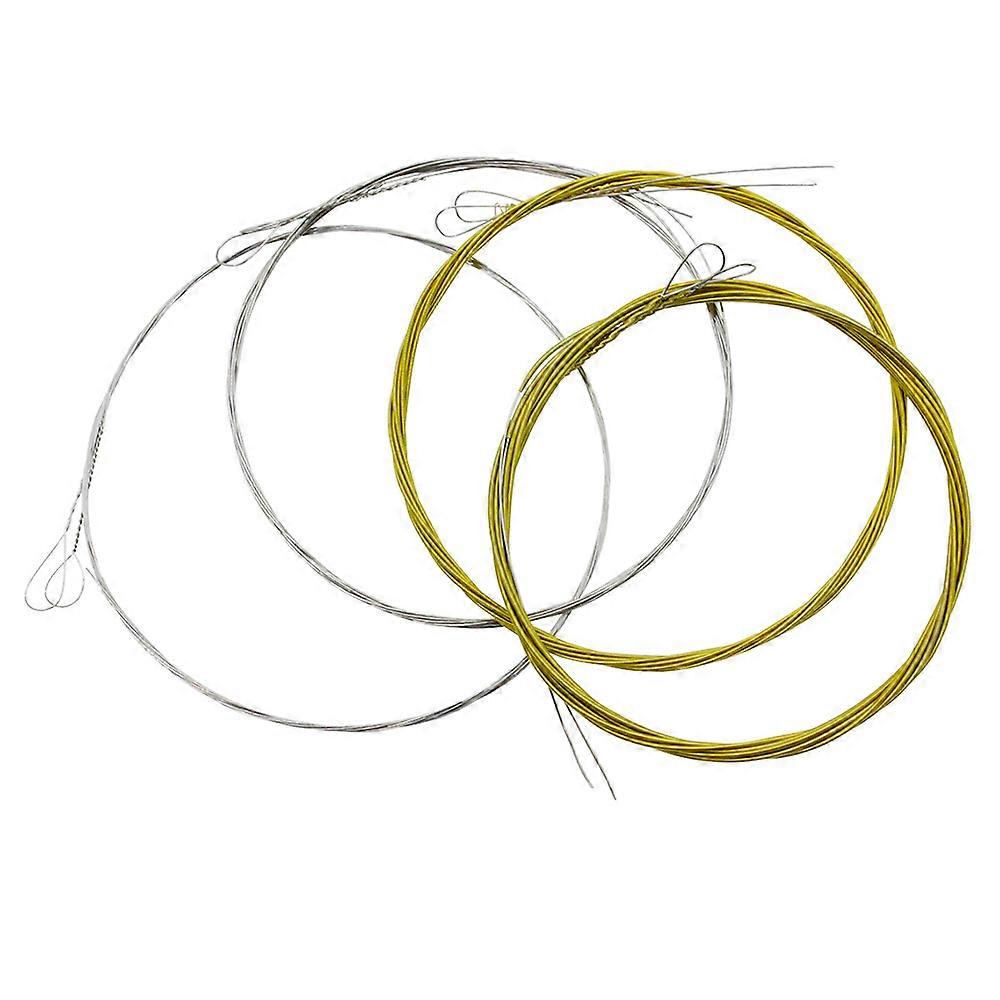 IRIN M101 Full Set Mandolin Strings Bronze Wound Stainless Steel Silver & Gloden Color (.010-.034)