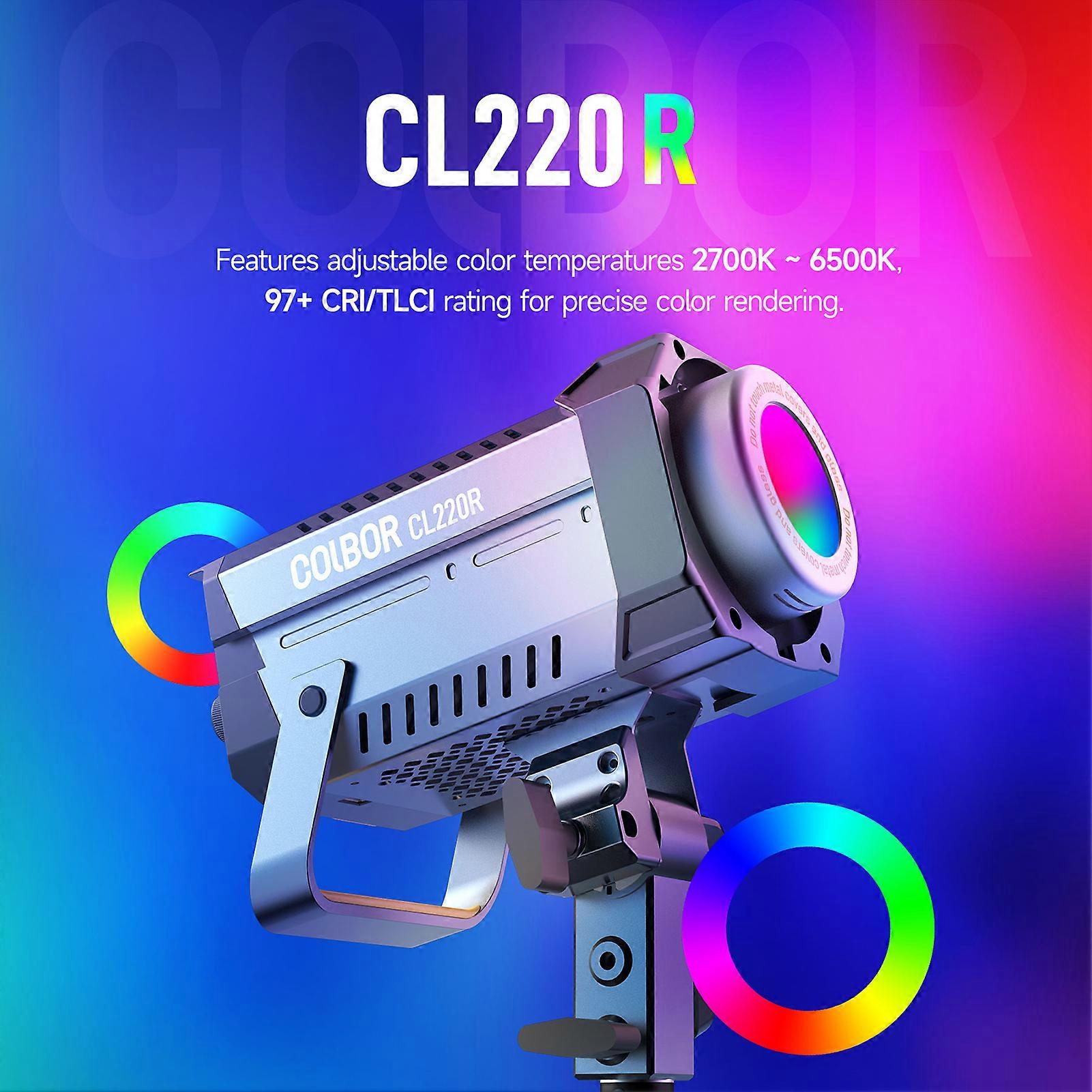 Professional Studio LED Video Light - Precise Color, Powerful Illumination & Effects