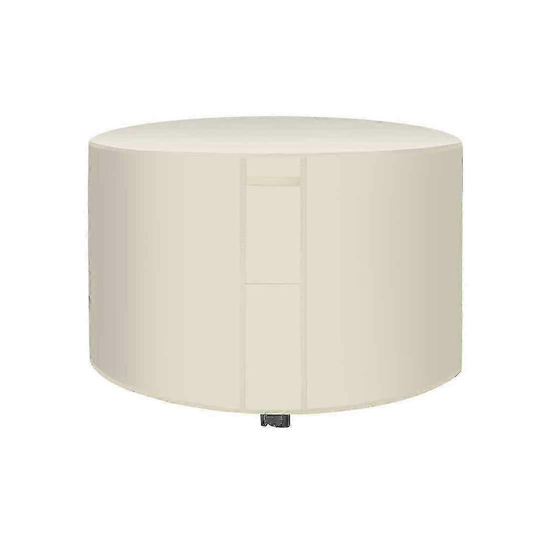 Housse de meuble de jardin circulaire en rotin Oxford 420d renforcée pour une utilisation étanche à l’intérieur et à l’extérieur