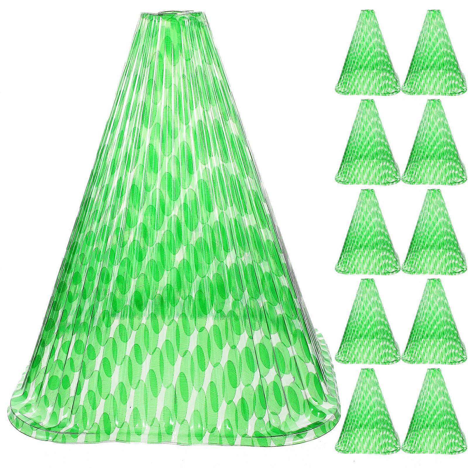 It seems like you're referring to a product listing for **"10pcs Reusable Plant Covers With Air Vent Frost Protection Cloches For Seedlings Durable