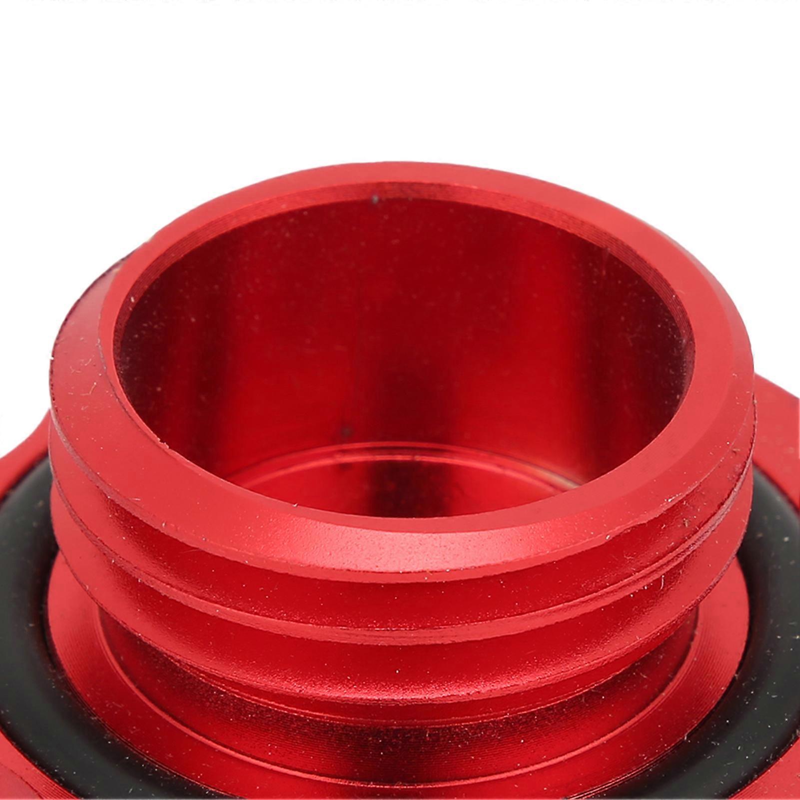 מכסה מילוי שמן מנוע מכסה מכסה סגסוגת אלומיניום תחליף אדום עבור WRX STi GC GD GF GM GG GE GH