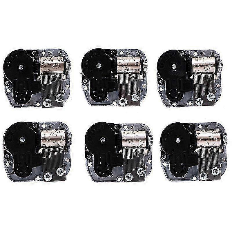 Mechanical DIY Windup Music Box with Sankyo Musical Movement, Including Screws and Key for Various Brands