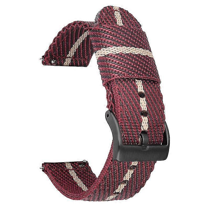 For Seiko Watches Swordfish Two-Section Canvas Quick Release Strap 18/20/22/24MM zZ