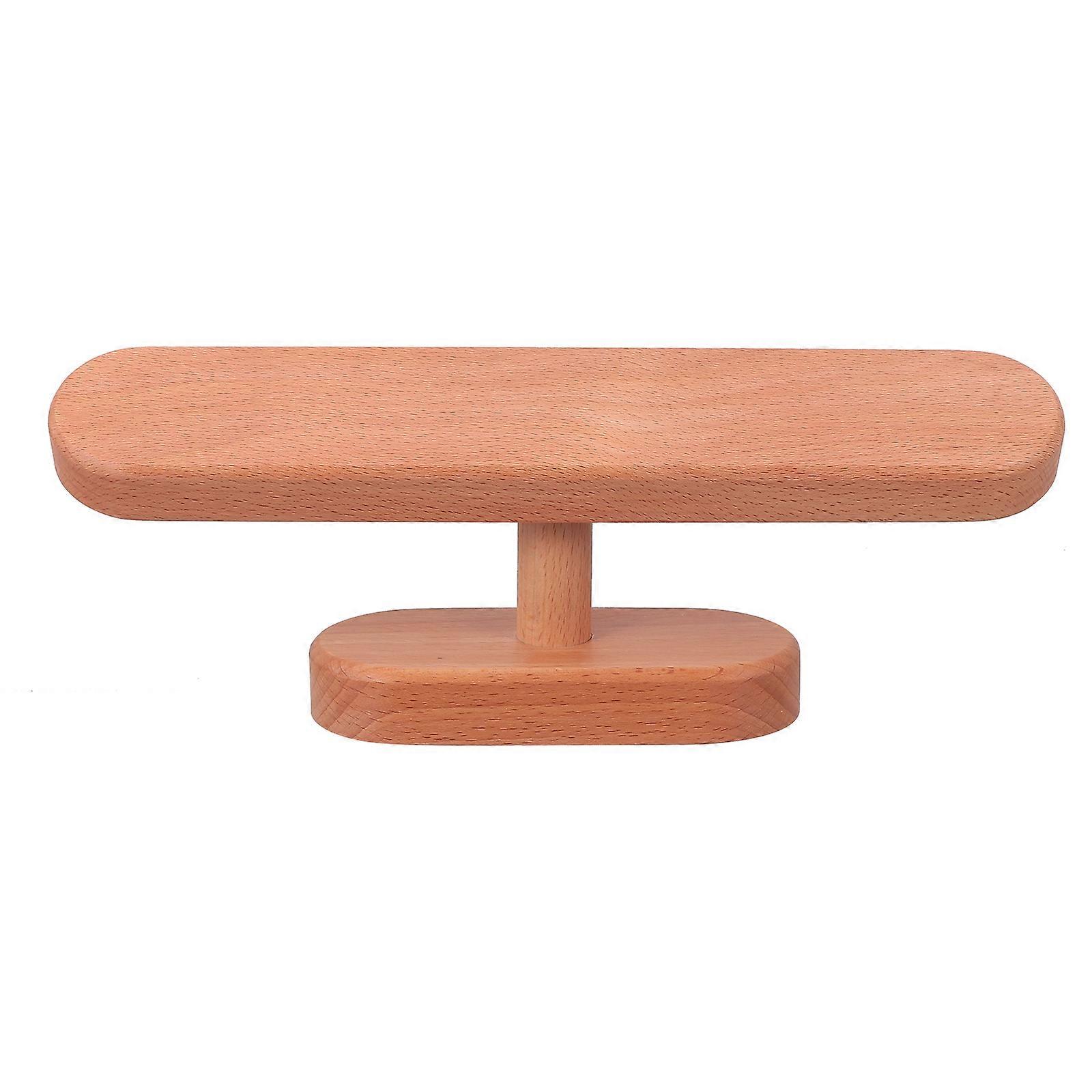 Chocolate Watch Display Stand for Jewelry Display with Smooth Texture and Natural Piece