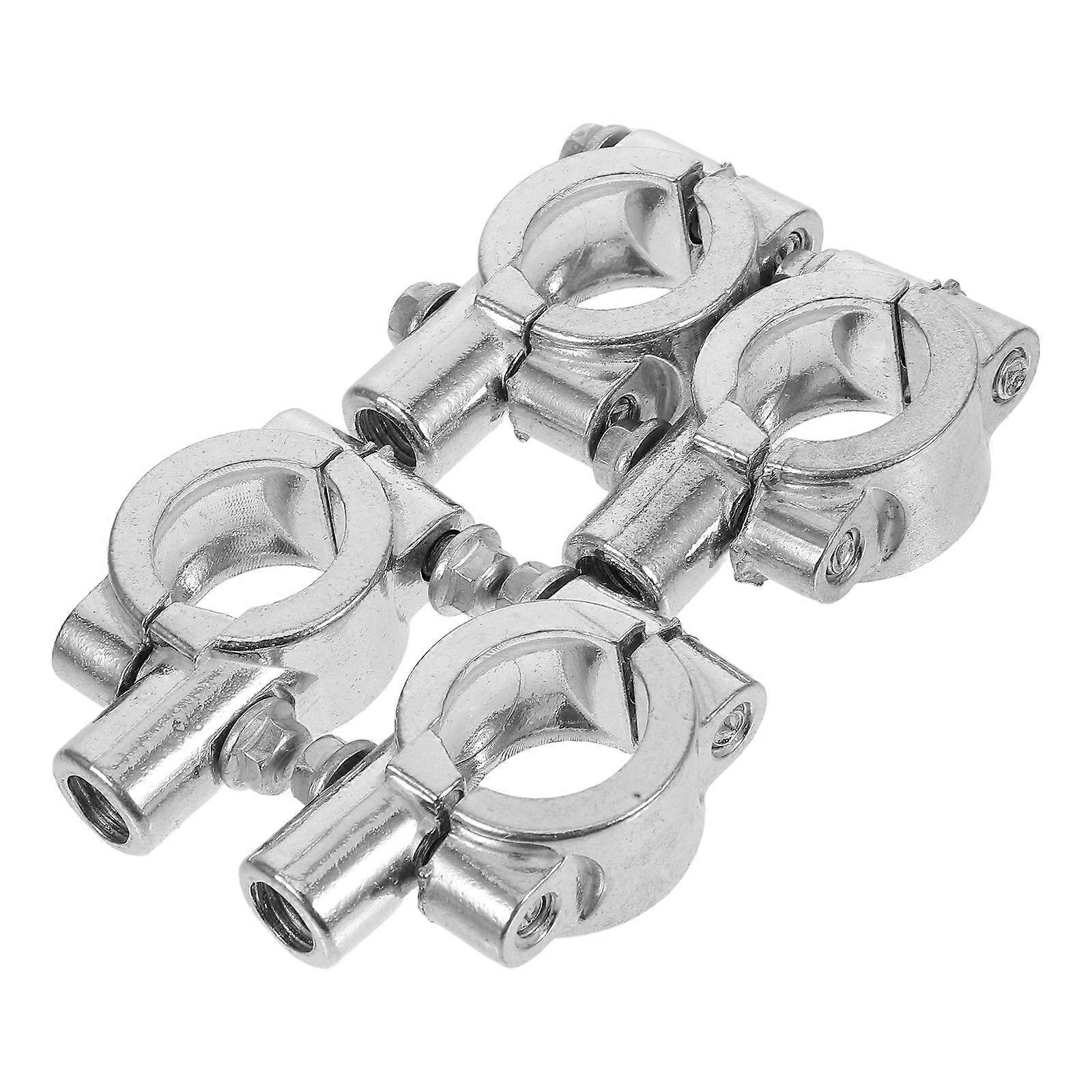 4pcs Motorcycle Flagpole Support Mount Kit for Electric Scooters & Bikes – Durable Finish, Enhanced Stability, Universal Fit