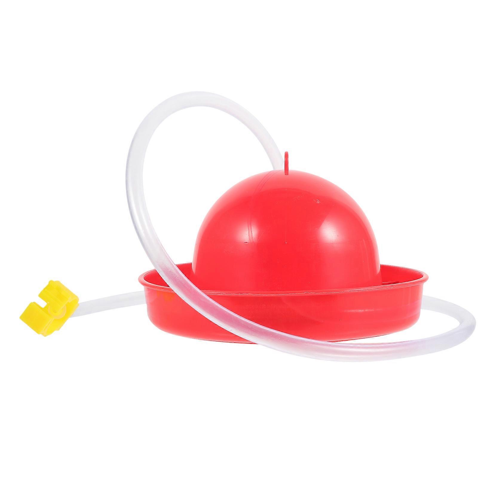 Plast Kyckling Matbehållare Multifunktion Kyckling Matning Hink Fjäderfä Kyckling Feeder För Hemodling 20x20cm Lätt Att Rengöra 1Set