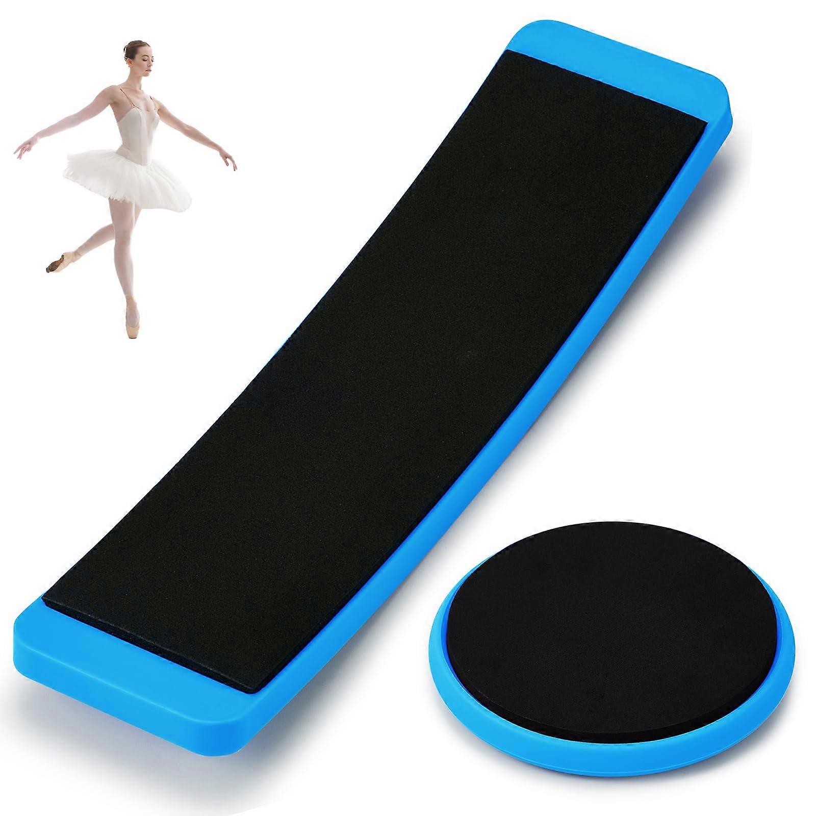 2 Pcs Turning Board for Ballet Ice Skaters Gymnasts Training Balance