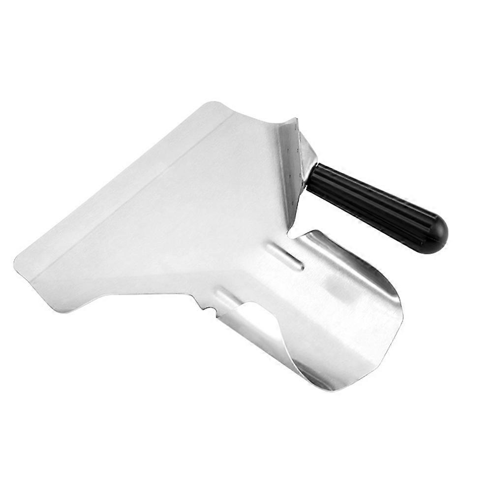 Metal Food Scoops Small Metal Scoop Practical Design For General Users 22.6X20.3CM Ice 1Pack