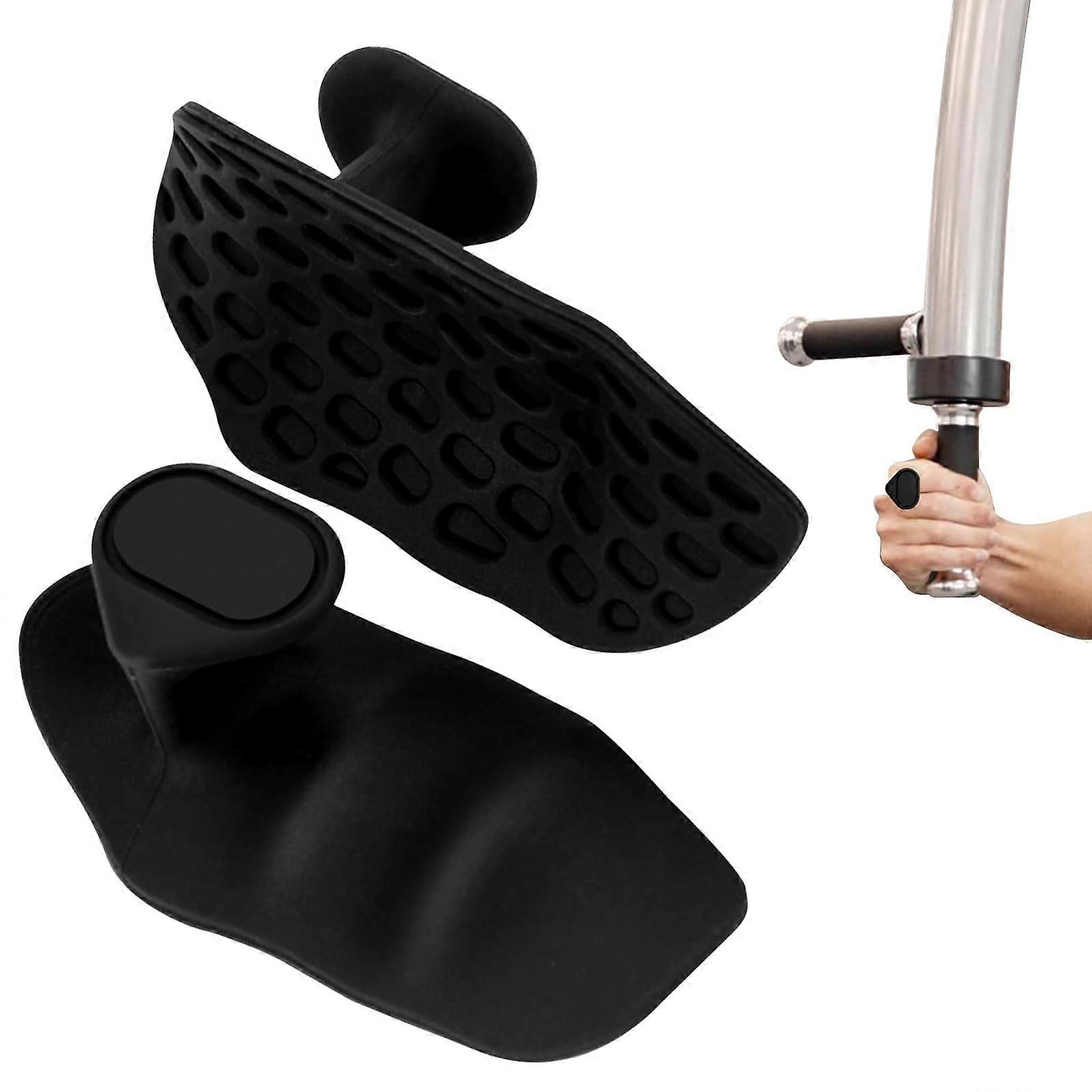 Non-Slip Gym Grips Pack of 2, Durable Grip Pads for Weightlifting, Pull-Ups, Bodybuilding, Cross Training Fitness