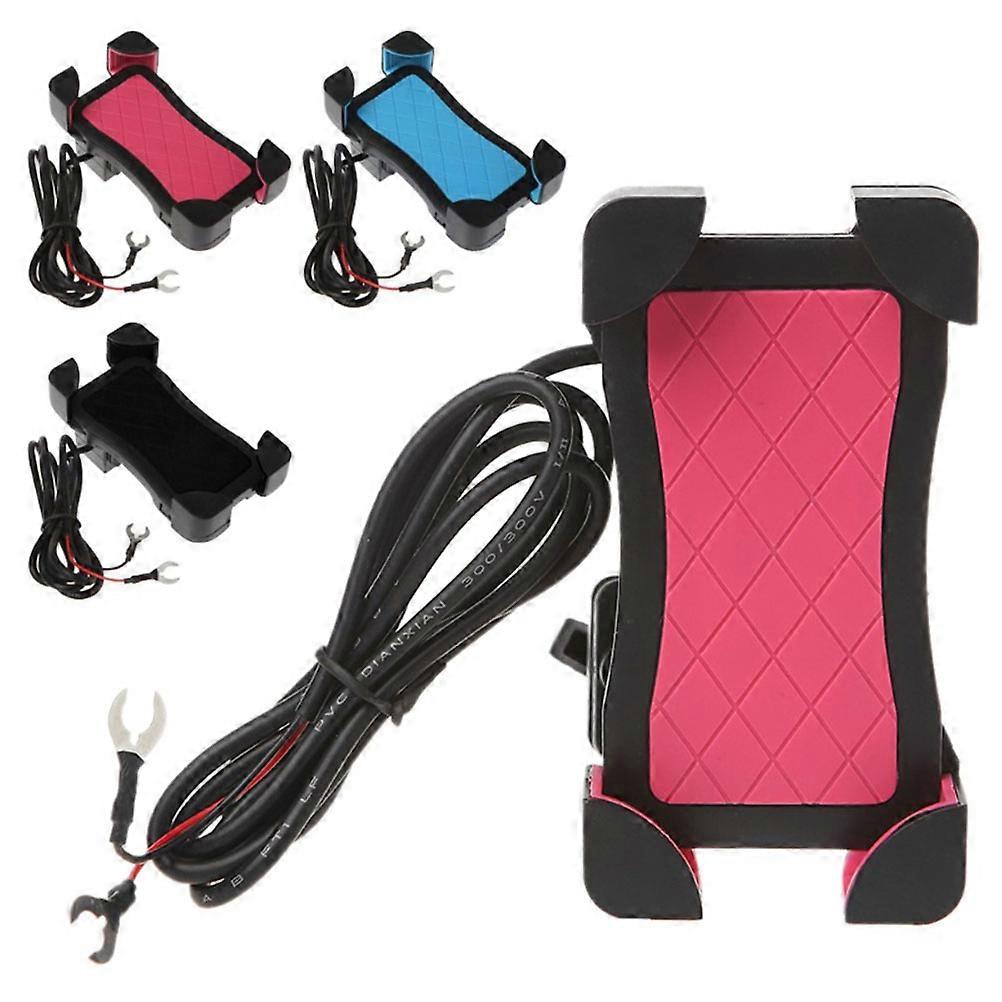 Phone Mount for Bike Handlebars Universal Design ATV Adjustable Handlebar Cradle Fits 3.5~7 Inch Screen Smartphones 4.7×2.4×1.6In 1Pcs