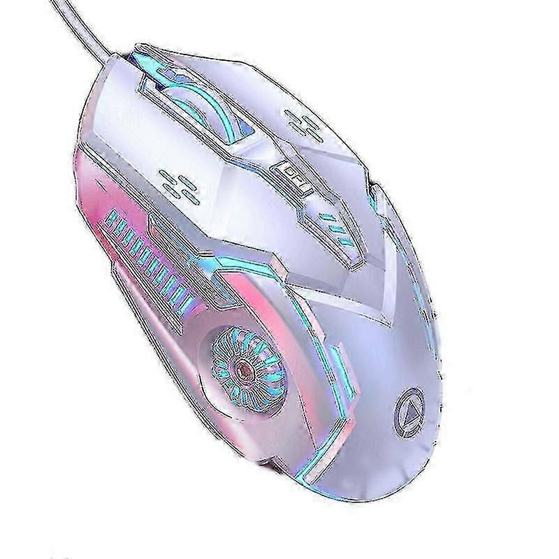 Mouse cablato Gioco luminoso Esports Meccanico silenzioso Accessori per computer