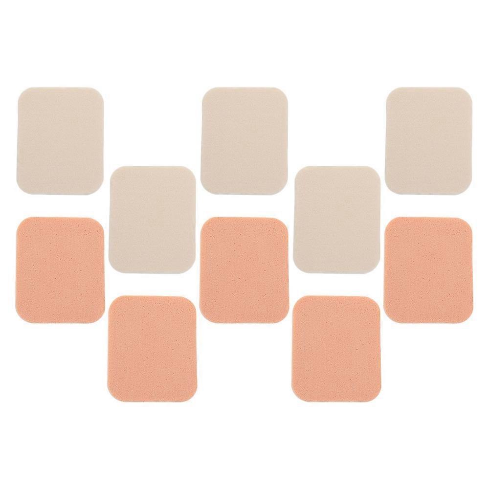 Portable Square Makeup Pads for Soft Fluffy Powder Application – Gentle, Easy Carry Cosmetic Face Care Tools for Dry & Wet Use