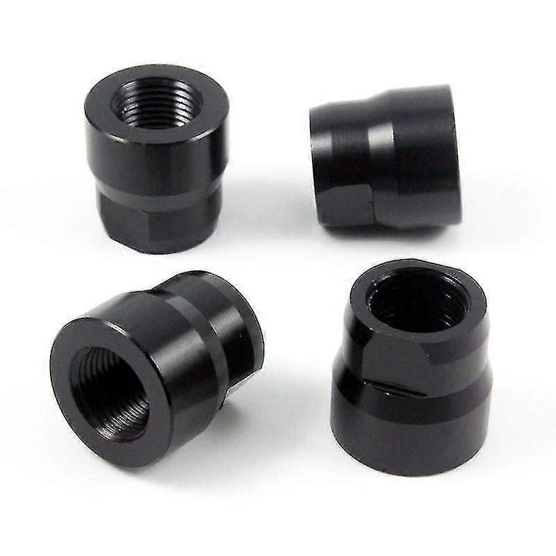 Bicycle Thru Axle M12x1.0mm Nut 1.0mm Thread Axle Nuts M12 Hubs Tube Shaft Skewer Cap 1.0mm Thread Pitch Bicycle Accessories