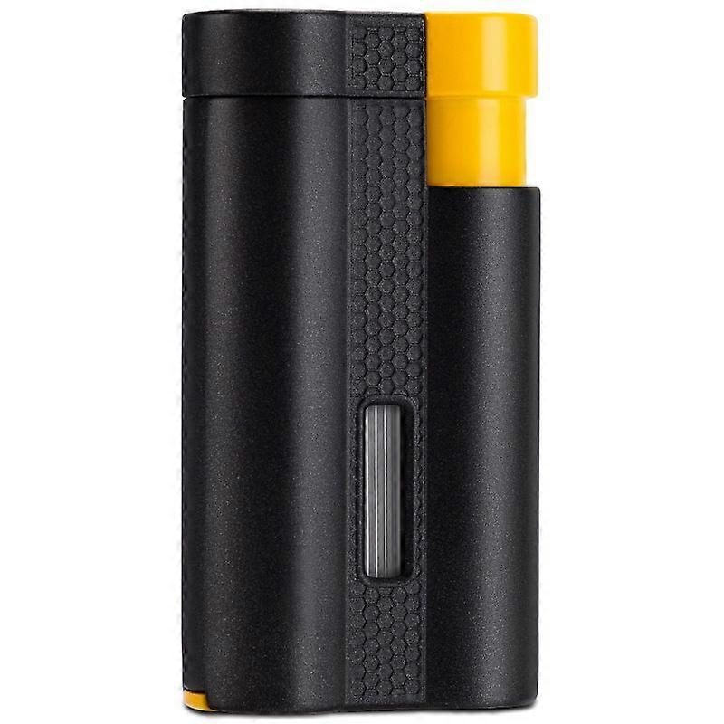 Cigar Lighter Windproof Direct Punch Three Fire Blue Flame Inflatable Cigarette Lighter With Cigar Support Cigar Drill Cb-24Ip1