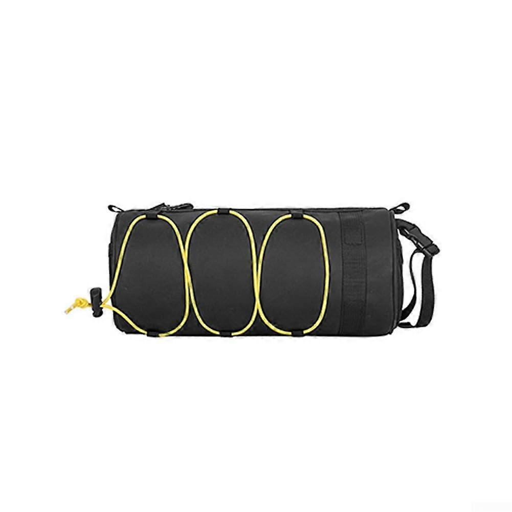 Multipurpose Bicycle Inner Tube Bag and Design for Storing Essentials While Riding (Yellow)