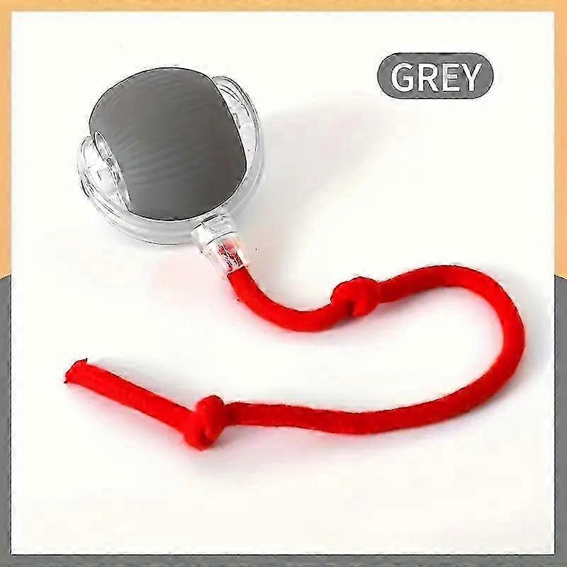 Interactive Striped Rolling Ball Cat Toy, USB Rechargeable Automatic Rotating Cat Toy, Plastic Teaser for All Breeds