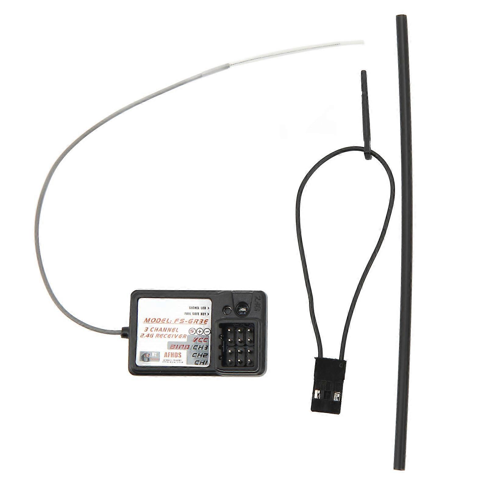 FS GR3E 2.4Ghz 3CH RC Receiver for GT3B GT2 GT3C RC Car Boat Transmitter Receiver