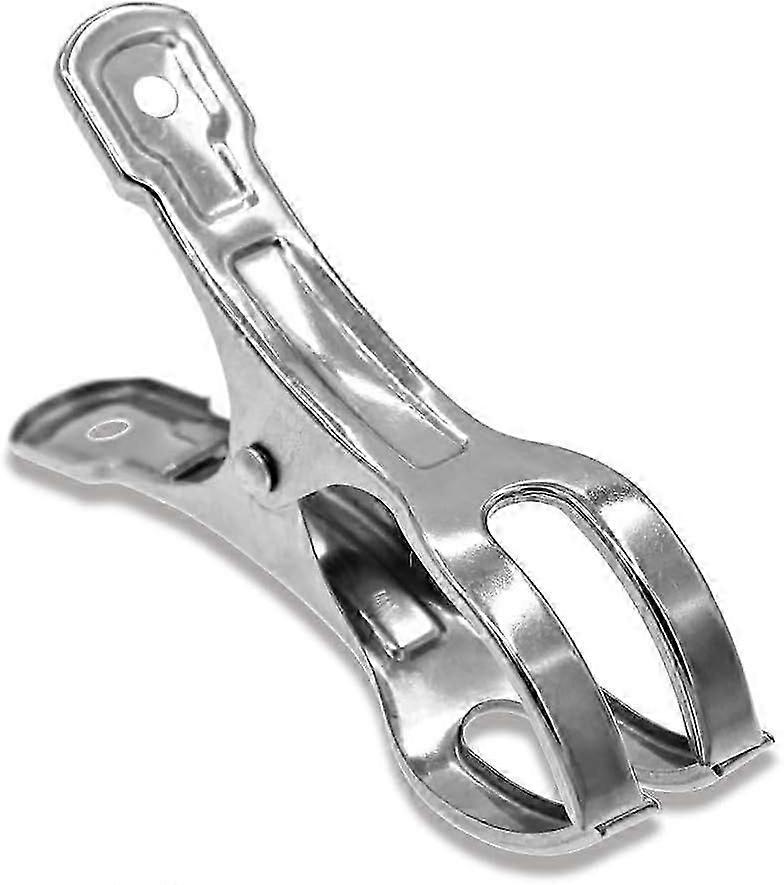 1Pcs Large 11cm Metal Strong Outdoor Clothespin for Beach Chair Giant Clothes Pegs Pool Cover for Boat, Clothing, Quilt