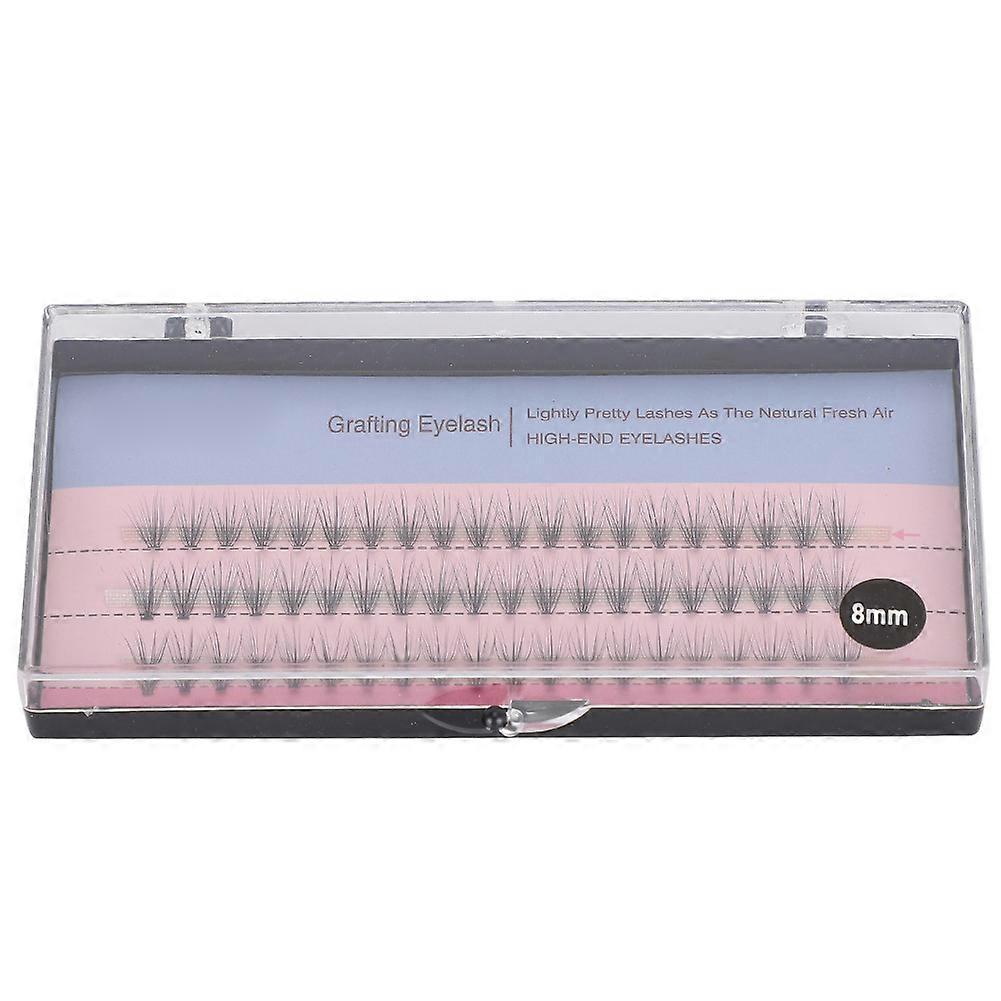 60pcs Individual False Eyelashes Cluster 0.05mm False Lashes Extension Tool