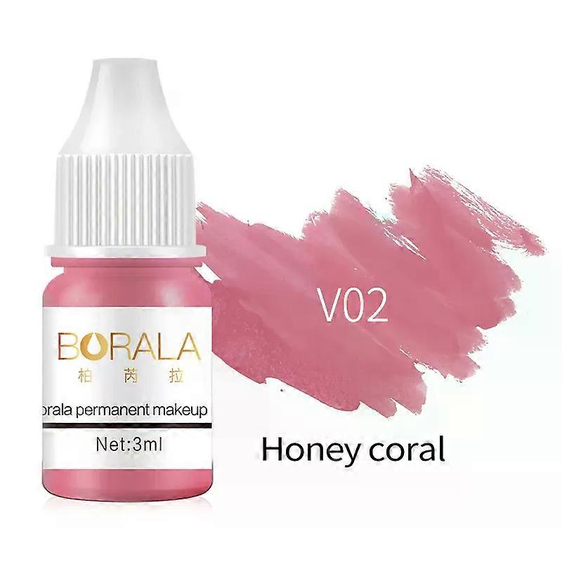 Bureau Borala 26 Couleurs 3ML Maquillage Permanent Tatouage Lèvres Sourcils Eyeliners Pigments Taille de l’échantillon Pigments de tatouage Art de beauté Femmes Utilisation