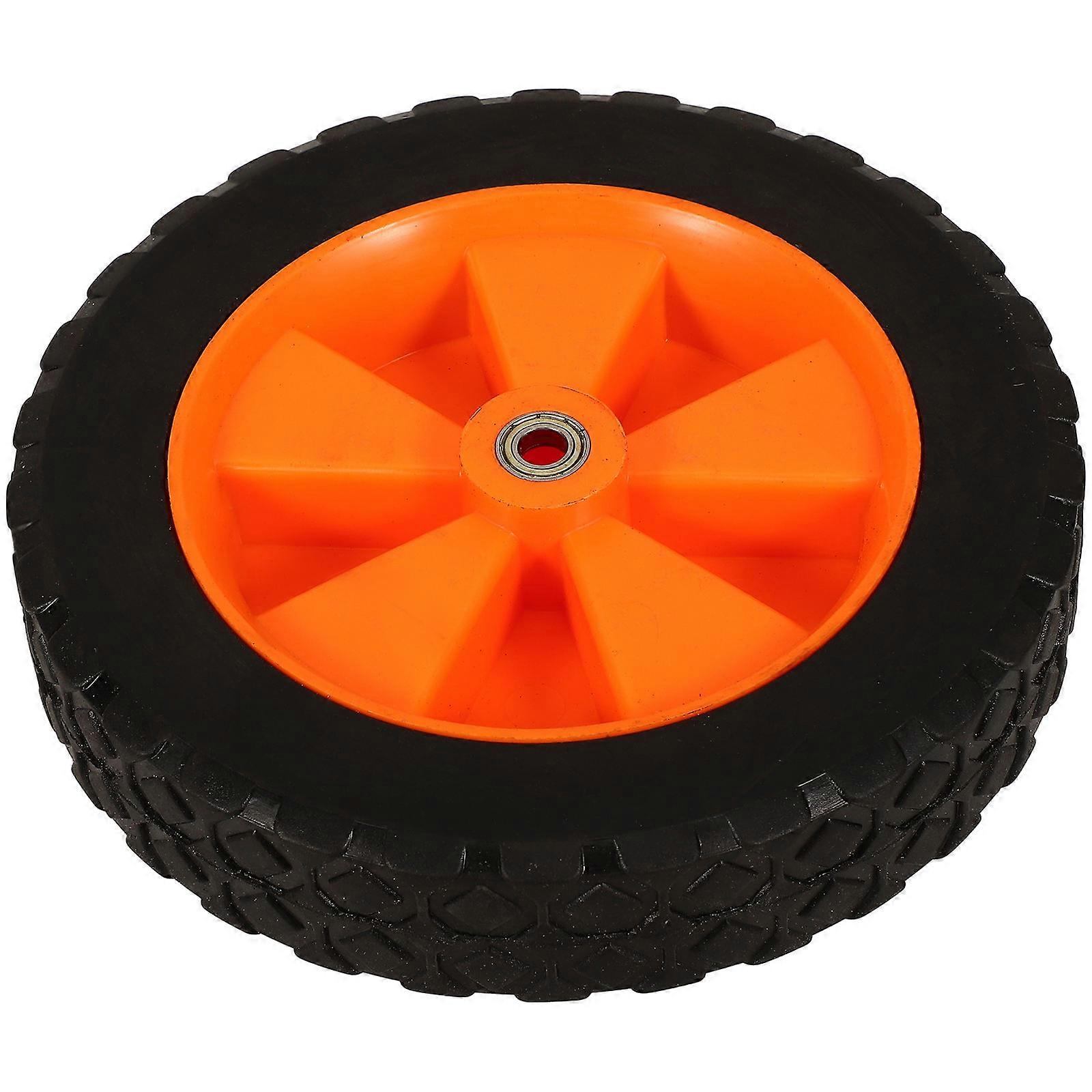 7 Inch Solid Tire Replacement Wheels for Generator Hand Truck – Universal Fit, No Inflation Design