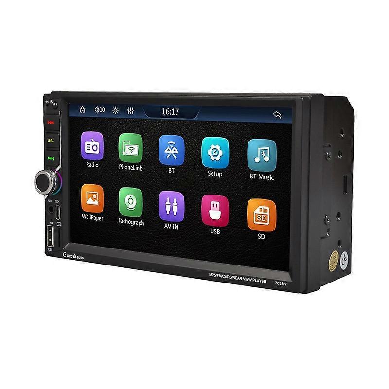 7'' Wireless CarPlay Double Din Car Stereo Radio IPS Touchscreen Bluetooth 5.2 FM Radio Android Auto