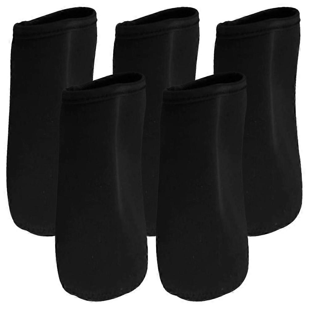 5pcs Blackout Cloth Sleeves for Sprouting Jars, Light Blocking Covers for Seed Germination, Reusable Protective Sleeves for Mason Jars and Plant