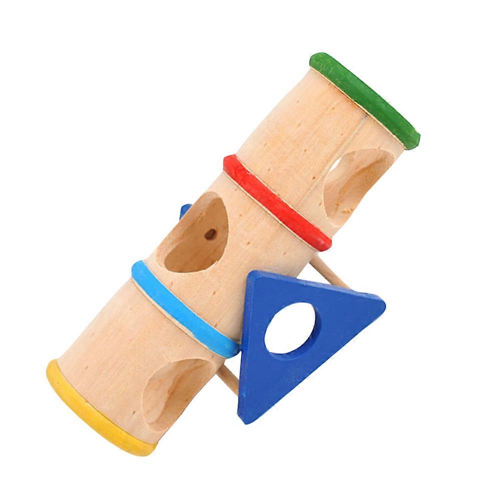 Multi Synthetic Hamster Tunnel Toy for Small Pets Perfect for Play and Exercise 7.87 Inches