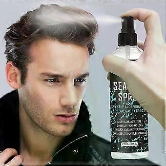 Sea Salt Spray for Hair Men - Hair Texturizing Spray with Kelp, Aloe Vera and Red Algae Extract - Hair Spray to Add Volume and Texture Sea Salt Spray