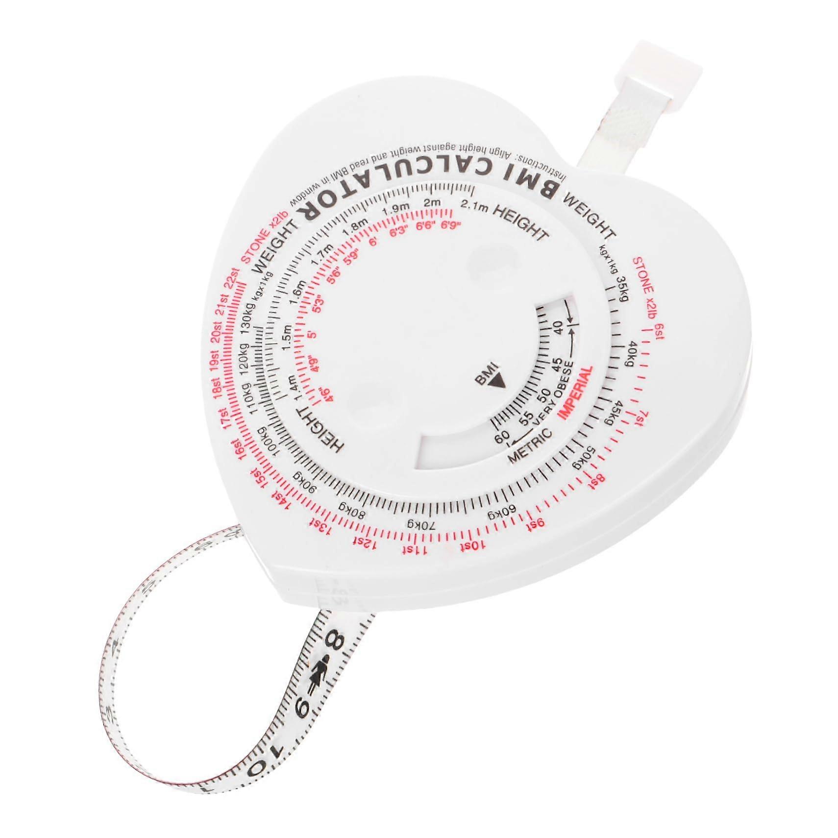Body Tape Measure, Portable Retractable Tape Measure for Health Tracking, Precise Body Measurement for Monitoring Waist and Body Circumference