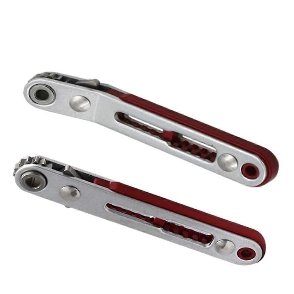 Ratchet Wrench, 2 Piece Mini Ratchet Screwdriver Set, 90 Degree Angled Screwdriver Handle for Repairs