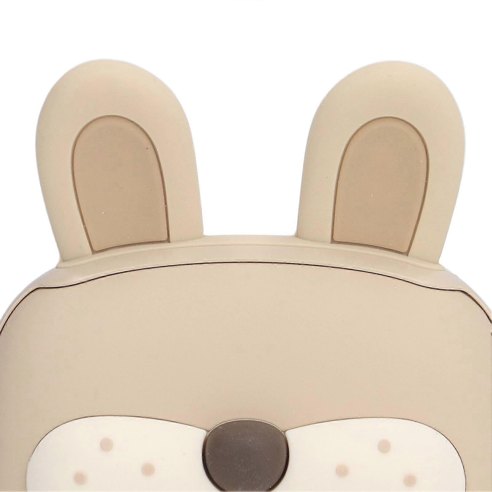 Portable Hand Warmer Rabbits Shape Cute 2 in 1 Design 3 Level Adjustment Cartoon Hot Water Bottle Bag